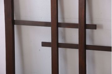 和製アンティーク　和モダンガラス戸