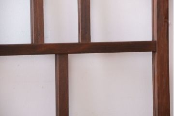 和製アンティーク　和モダンガラス戸