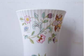 アンティーク雑貨　イギリスMINTON(ミントン)　Haddon Hall(ハドンホール)　花瓶・フラワーベース