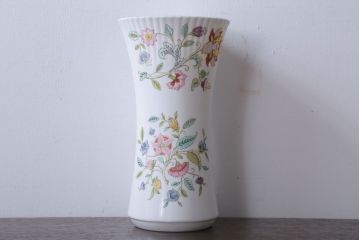アンティーク雑貨　イギリスMINTON(ミントン)　Haddon Hall(ハドンホール)　花瓶・フラワーベース