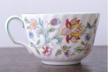 アンティーク雑貨　イギリスMINTON(ミントン)　Haddon Hall(ハドンホール)　カップ&ソーサー4客セット