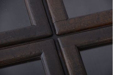 アンティーク家具　和製アンティーク　極めて珍しい!引き出し付きガラス蓋の外れる高級ガラスケース