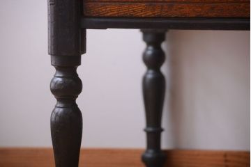 アンティーク家具　和製アンティーク　極めて珍しい!引き出し付きガラス蓋の外れる高級ガラスケース