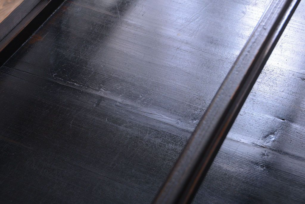 アンティーク家具　和製アンティーク　極めて珍しい!引き出し付きガラス蓋の外れる高級ガラスケース