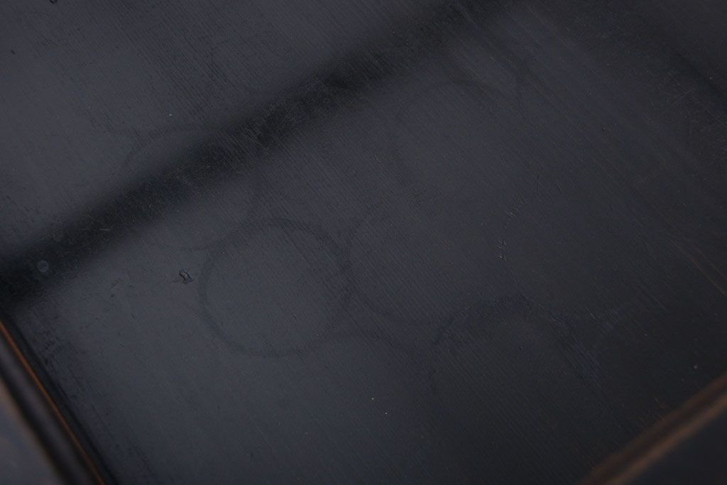 アンティーク家具　和製アンティーク　極めて珍しい!引き出し付きガラス蓋の外れる高級ガラスケース