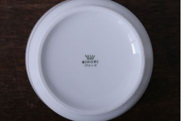 アンティーク雑貨　イタリアRichard Ginori(リチャードジノリ) カップ&ソーサー、シュガー、クリーマー、皿6枚セット