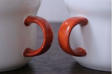 アンティーク雑貨　イタリアRichard Ginori(リチャードジノリ) カップ&ソーサー、シュガー、クリーマー、皿6枚セット