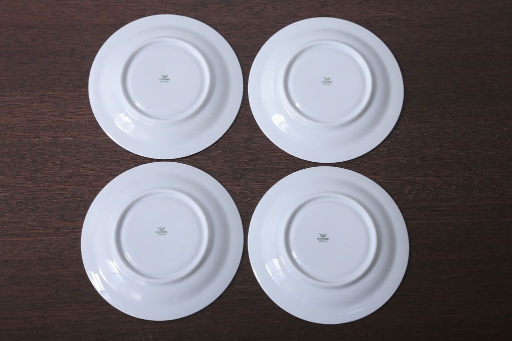 アンティーク雑貨　イタリアRichard Ginori(リチャードジノリ) カップ&ソーサー、シュガー、クリーマー、皿6枚セット