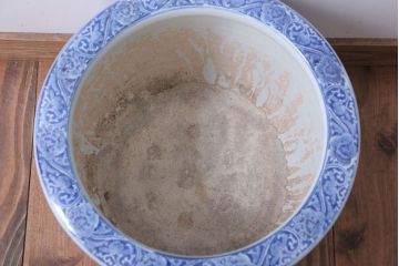 アンティーク雑貨　アンティーク　大正〜昭和初期　図柄の美しい瀬戸火鉢