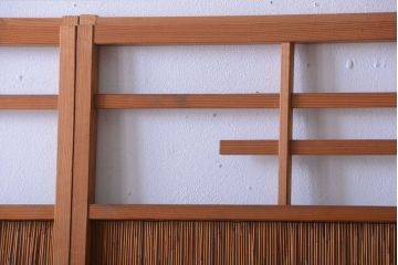 和製アンティーク　趣溢れる簾戸(簀戸、葦戸)4枚セット(2)