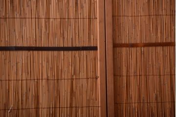 和製アンティーク　和の雰囲気が良い簾戸(簀戸、葦戸)4枚セット(1)