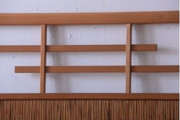 和製アンティーク　和の雰囲気が良い簾戸(簀戸、葦戸)4枚セット(2)