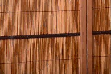 和製アンティーク　和の雰囲気が良い簾戸(簀戸、葦戸)4枚セット(2)