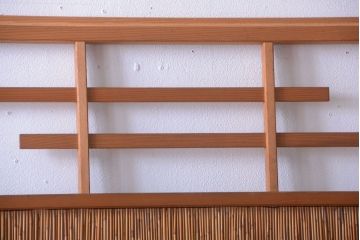 和製アンティーク　和の雰囲気が良い簾戸(簀戸、葦戸)4枚セット(2)