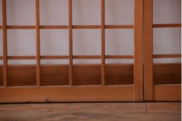 和製アンティーク　和の雰囲気が良い簾戸(簀戸、葦戸)4枚セット(2)