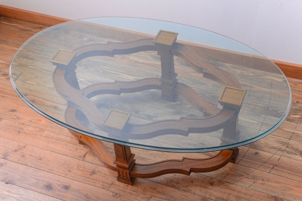 ドレクセルヘリテイジJAPAN　カクテルテーブル　594-147(定価約45万円)