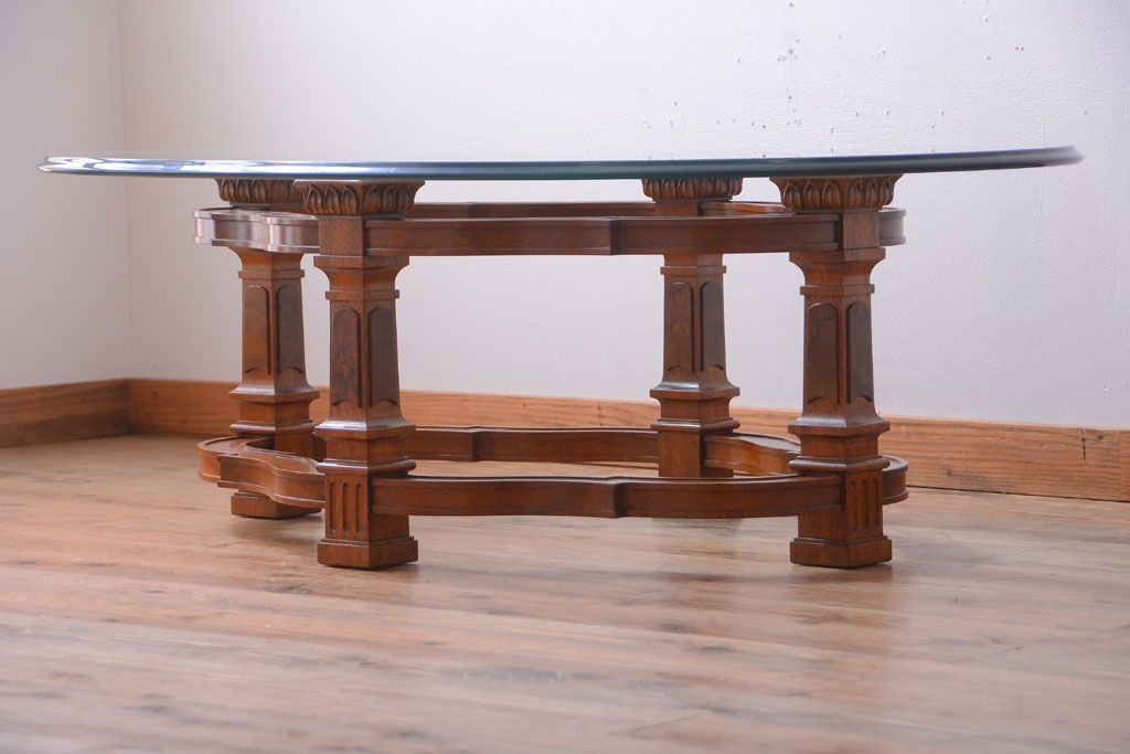 ドレクセルヘリテイジJAPAN　カクテルテーブル　594-147(定価約45万円)