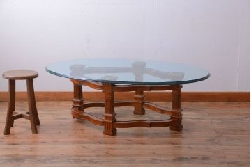 ドレクセルヘリテイジJAPAN　カクテルテーブル　594-147(定価約45万円)