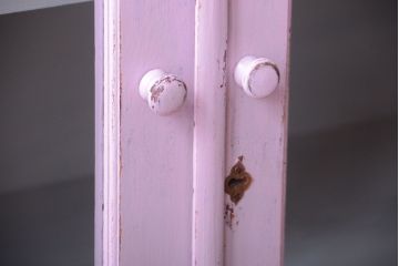 アンティーク家具　アンティークペイント　かわいいブックケース