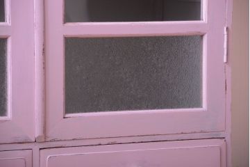 アンティーク家具　アンティークペイント　かわいいブックケース