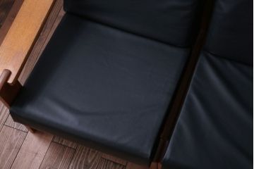 中古　富士ファニチア　3人掛けソファ