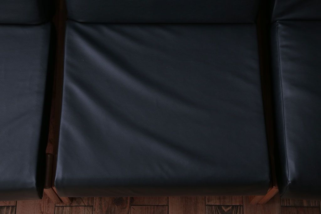 中古　富士ファニチア　3人掛けソファ