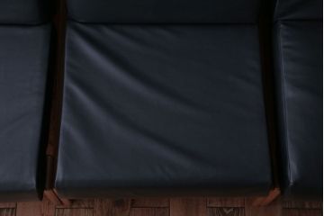 中古　富士ファニチア　3人掛けソファ