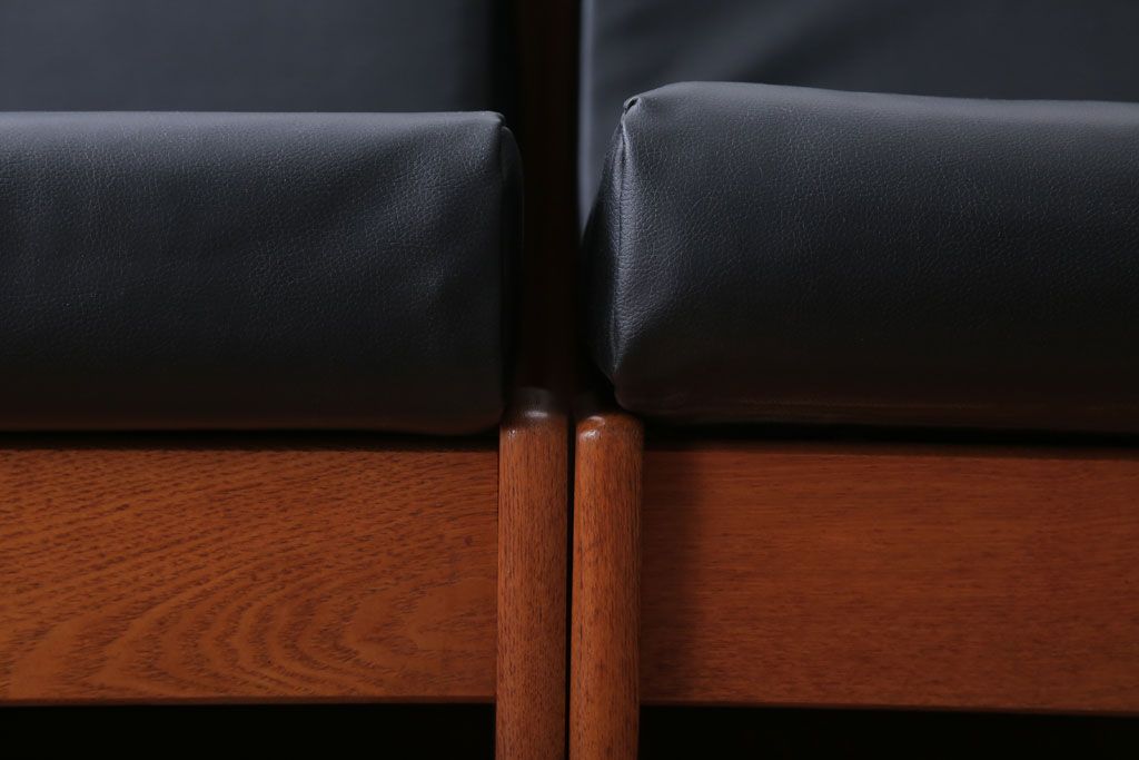 中古　富士ファニチア　3人掛けソファ