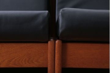 中古　富士ファニチア　3人掛けソファ