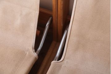 中古　富士ファニチア　3人掛けソファ