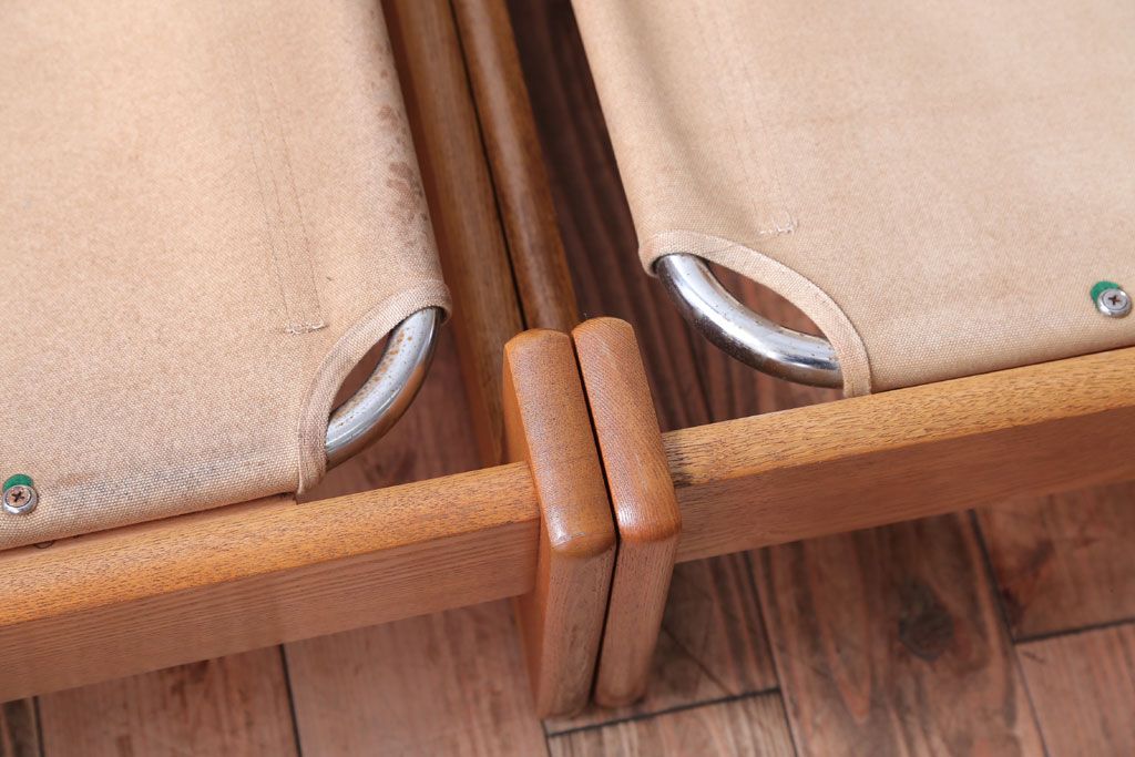 中古　富士ファニチア　3人掛けソファ