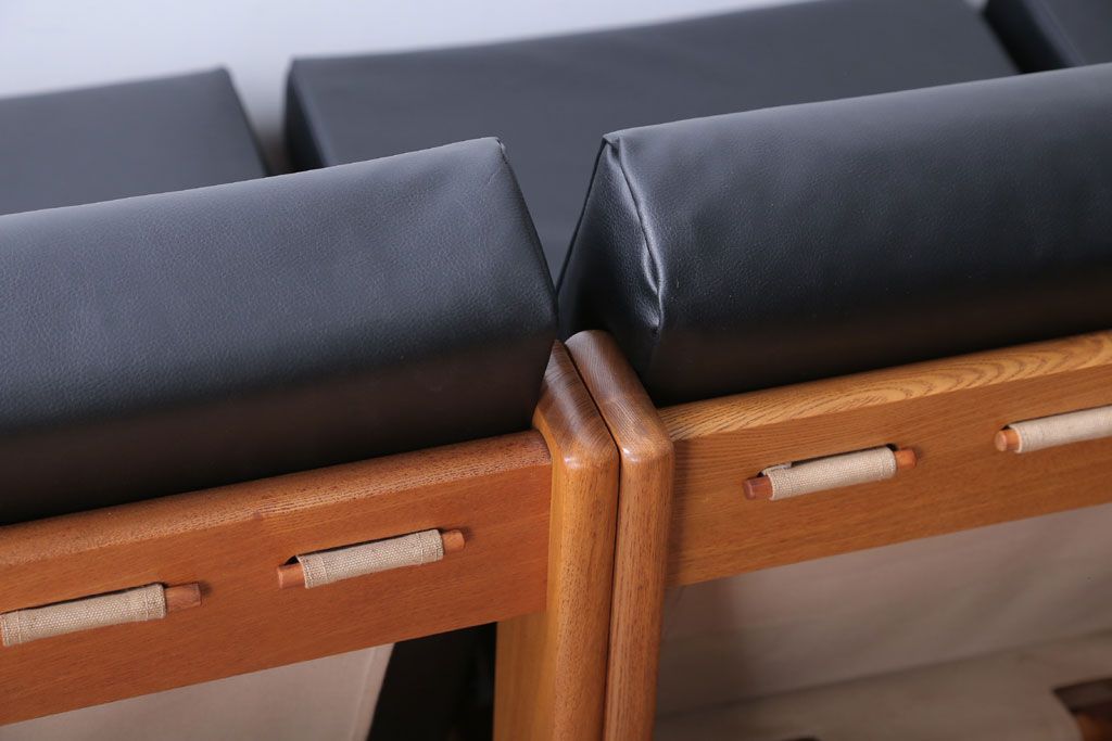 中古　富士ファニチア　3人掛けソファ