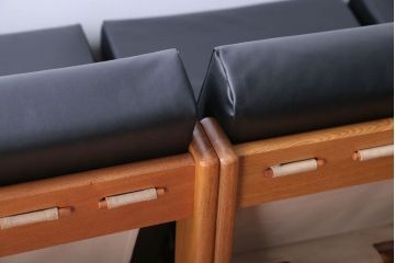 中古　富士ファニチア　3人掛けソファ