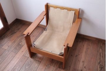 中古　富士ファニチア(FUJI FUNITURE)　1人掛けソファ(1)