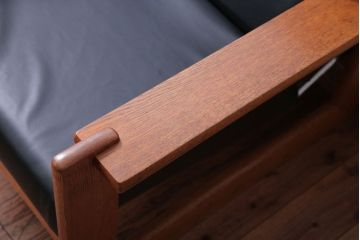 中古　富士ファニチア(FUJI FUNITURE)　1人掛けソファ(2)