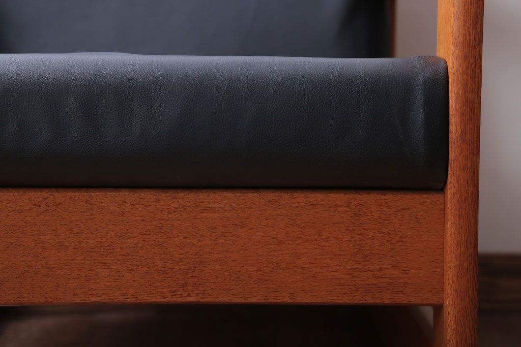 中古　富士ファニチア(FUJI FUNITURE)　1人掛けソファ(2)