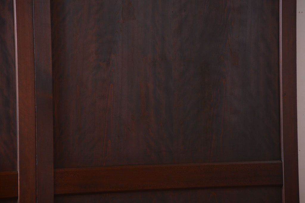 古民具・骨董　美品!古い木のアンティーク帯戸4枚セット