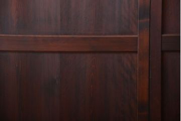 古民具・骨董　美品!古い木のアンティーク帯戸4枚セット