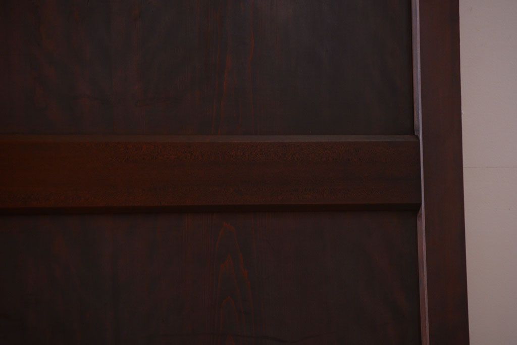 古民具・骨董　美品!古い木のアンティーク帯戸4枚セット