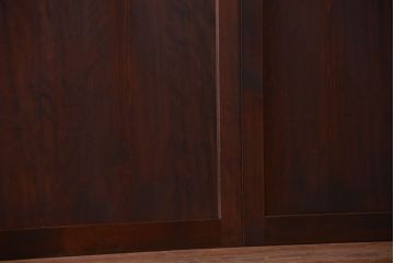 古民具・骨董　美品!古い木のアンティーク帯戸4枚セット