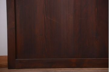 古民具・骨董　美品!古い木のアンティーク帯戸4枚セット