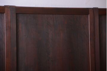 古民具・骨董　美品!古い木のアンティーク帯戸4枚セット