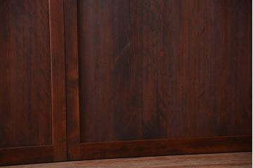 古民具・骨董　美品!古い木のアンティーク帯戸4枚セット