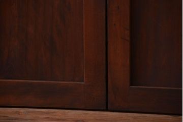 古民具・骨董　美品!古い木のアンティーク帯戸4枚セット