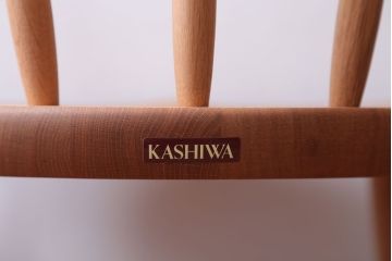 中古　柏木工　オーク材のクラウンチェア(ウィンザーチェア、ウインザーチェア)
