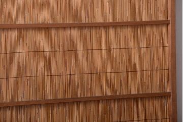 和製アンティーク　涼しげな簾戸(簀戸、葦戸)ドア(扉)