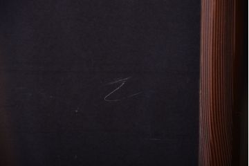 和製アンティーク　古い木の背が低いガラス引き戸2枚セット(窓)