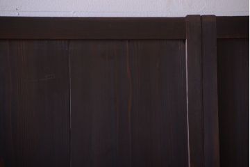 古民具・骨董　和のムード溢れる美しいアンティーク組子帯戸4枚セット