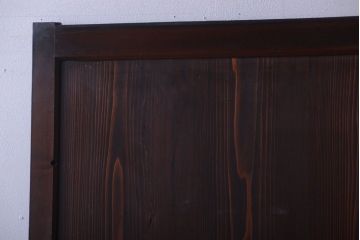 古民具・骨董　明治時代　古作のアンティーク板戸