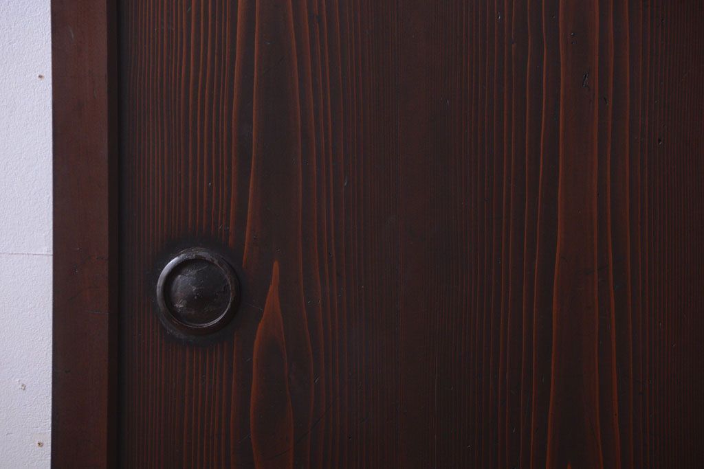 古民具・骨董　明治時代　古作のアンティーク板戸